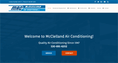 Desktop Screenshot of mcclellandair.com
